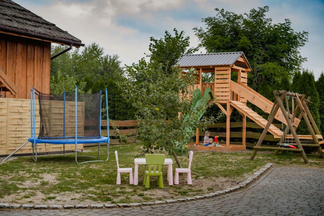 Tatarska Zagroda - Agroturystyka Dolina Baryczy Noclegi - Domek Jelonek Krosnice Esterno foto